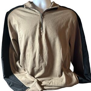 Vintage Izod 1/3 zip pullover sweatshirt size L